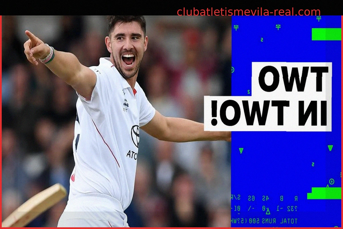 Tongue consigue dos 'wickets' seguidos pero se queda sin 'hat-trick'