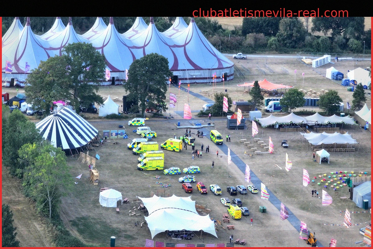 Un hombre muere y al menos seis heridos tras la caída de una señal en un festival cristiano