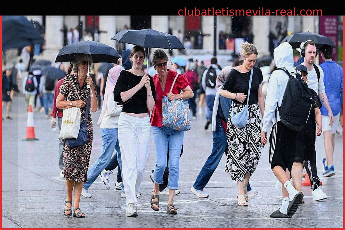 La lluvia cesará a tiempo para el fin de semana y regresará el sol